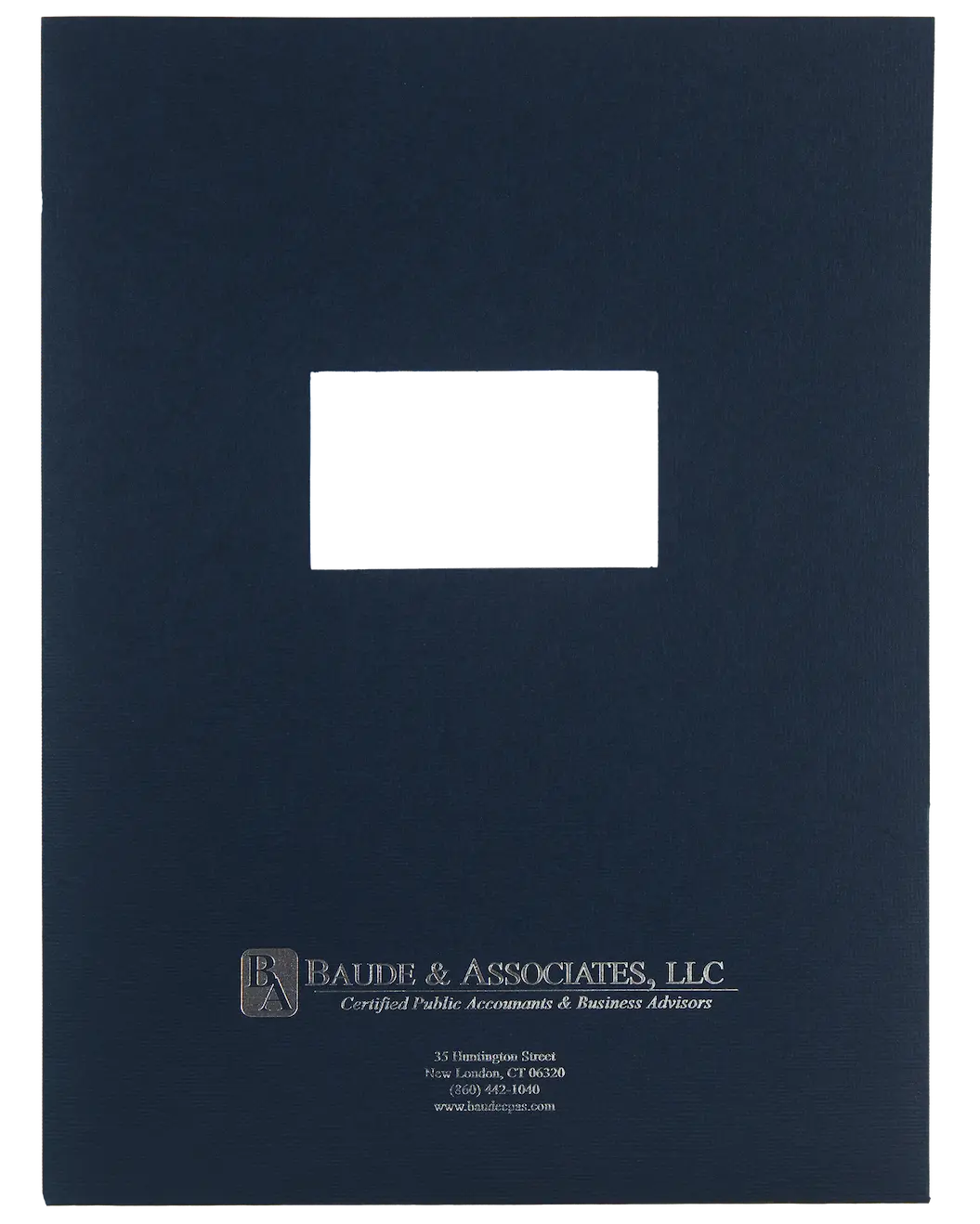 Tax folder w_ window (accounting)